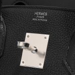 Pre-owned Hermès bag Birkin 3in1 30 Togo / Toile H / Swift Black / Ecru Black Logo | Sell your designer bag on Saclab.com