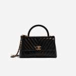 Chanel TimelessHandle Medium Black Front | Vendre votre sac de créateur sur Saclab.com