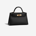 Hermès Kelly Mini Black Side Front  | Sell your designer bag on Saclab.com