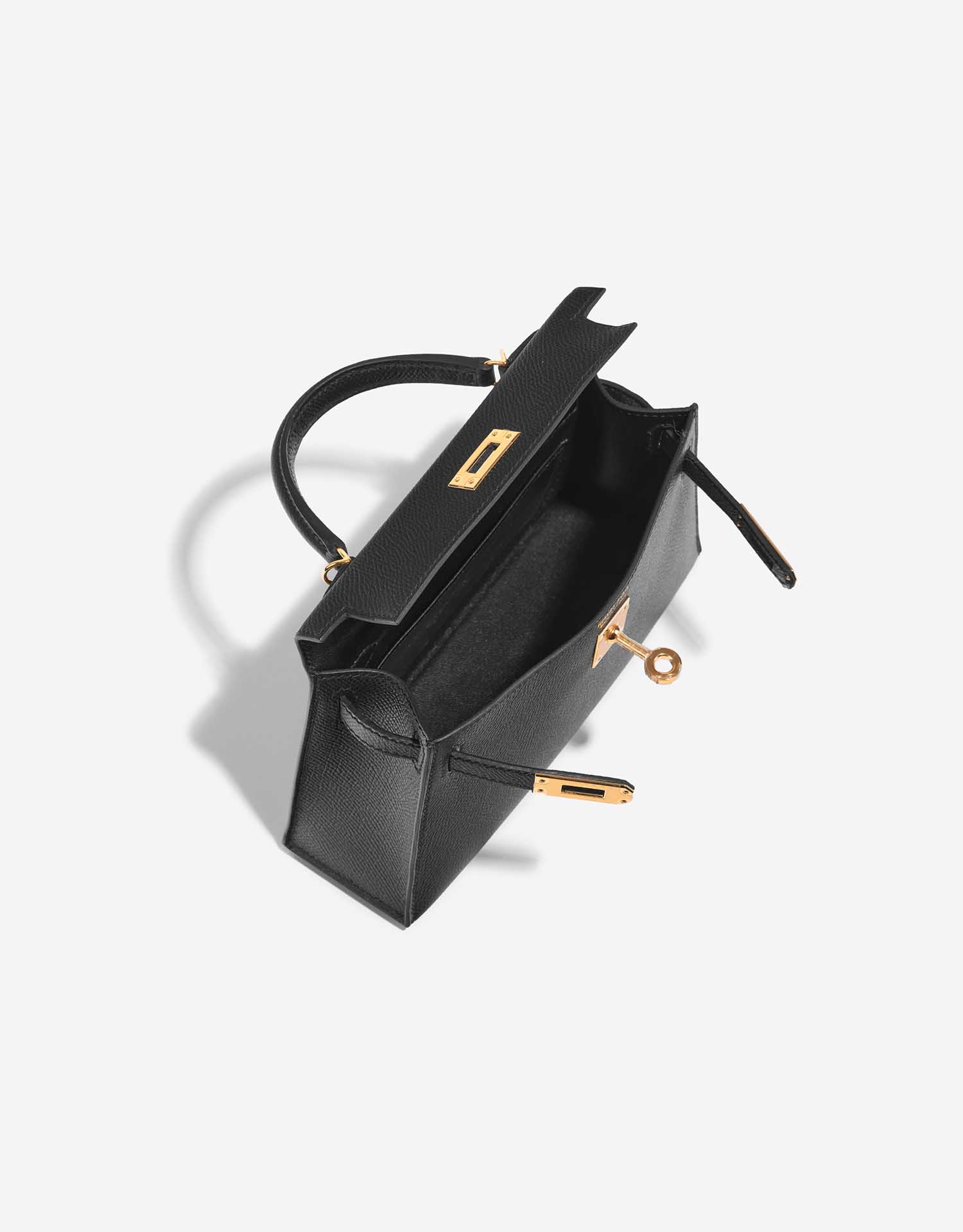Hermès Kelly Mini Black Inside  | Sell your designer bag on Saclab.com