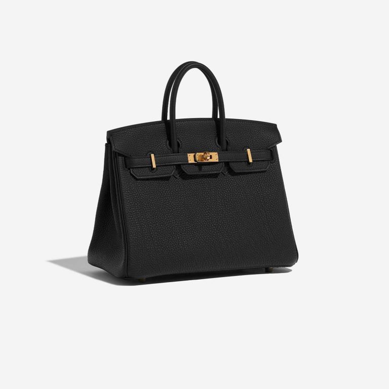 Hermès Birkin 25 Black Side Front  | Sell your designer bag on Saclab.com