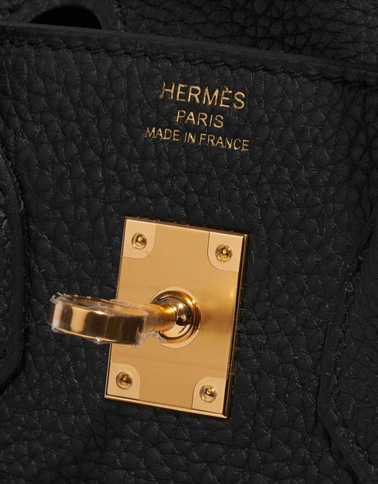 Hermès Birkin 25 Black Logo  | Sell your designer bag on Saclab.com