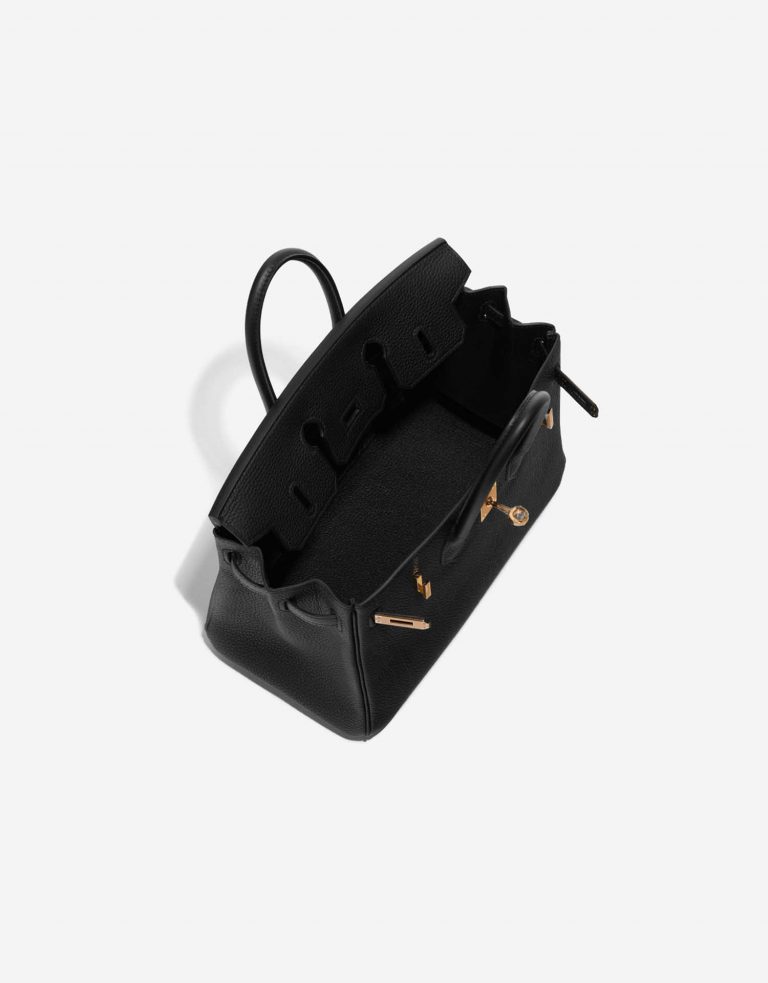 Hermès Birkin 25 Black Inside  | Sell your designer bag on Saclab.com