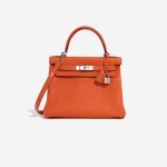 Hermès Kelly 28 Feu Front  | Sell your designer bag on Saclab.com