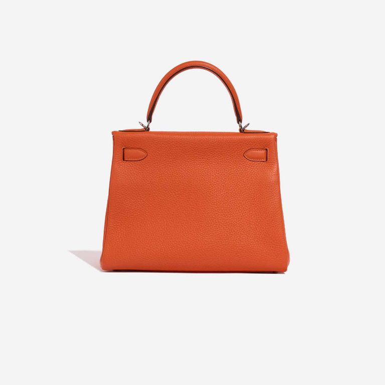 Hermès Kelly 28 Feu Back  | Sell your designer bag on Saclab.com