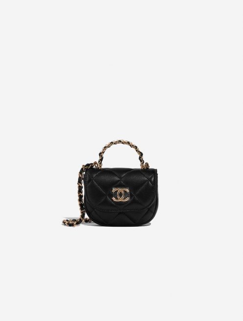Chanel Timeless Micro Black Front  | Sell your designer bag on Saclab.com