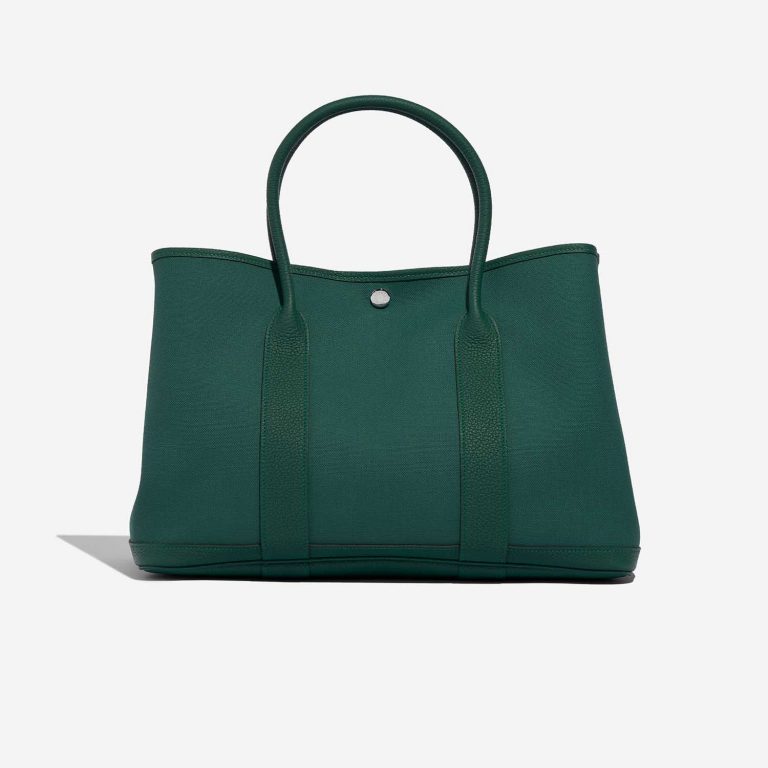 Hermès GardenParty 36 Malachite Front  | Sell your designer bag on Saclab.com