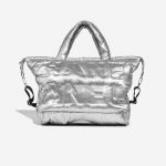 Chanel ShoppingTote Silver Front  | Sell your designer bag on Saclab.com