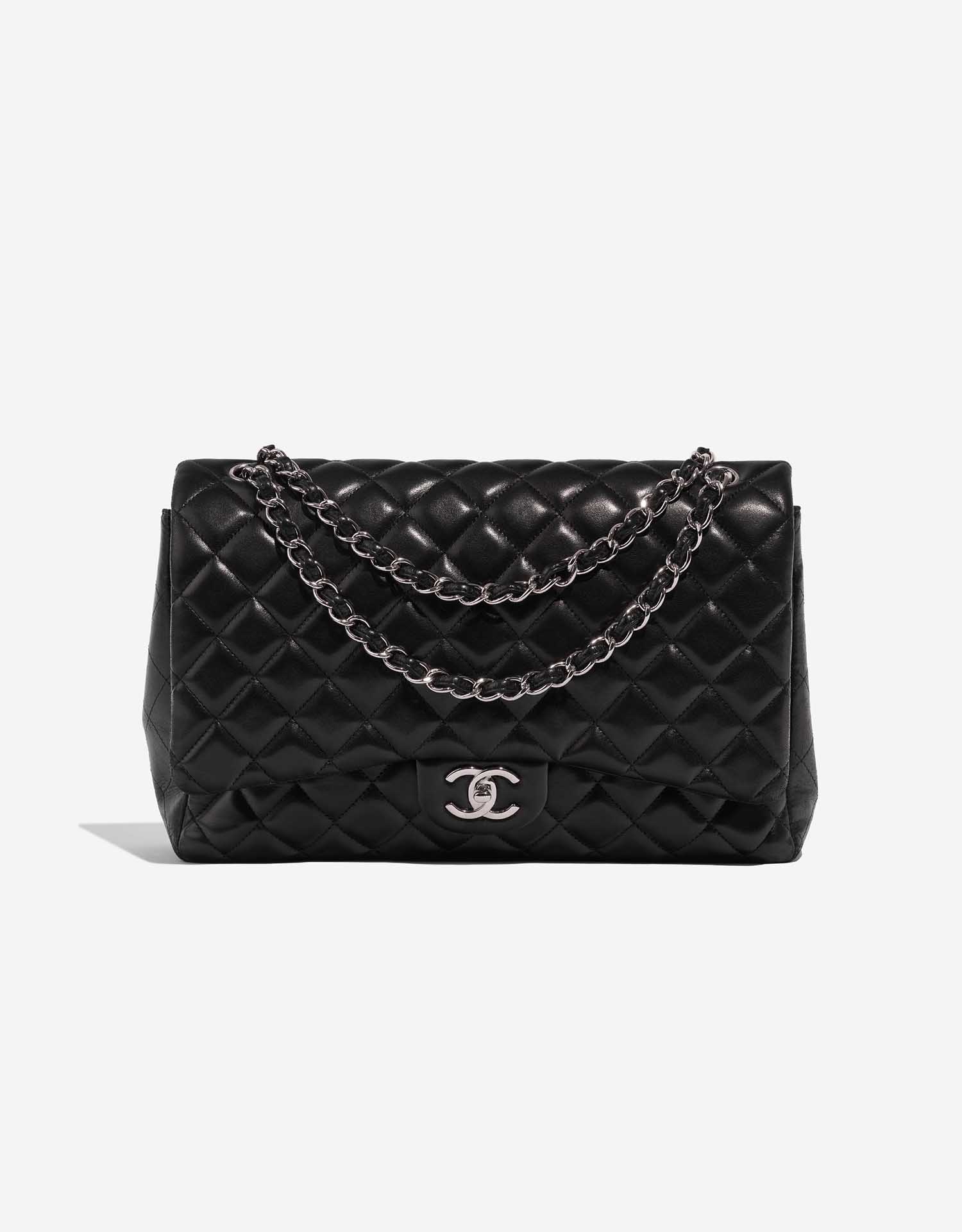 Chanel Red Quilted Caviar Jumbo Classic Double Flap Light Gold Hardware, 2020 (Like New), Womens Handbag