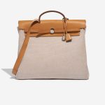 Hermès Herbag 39 SableNatural-Ecru Front  | Sell your designer bag on Saclab.com