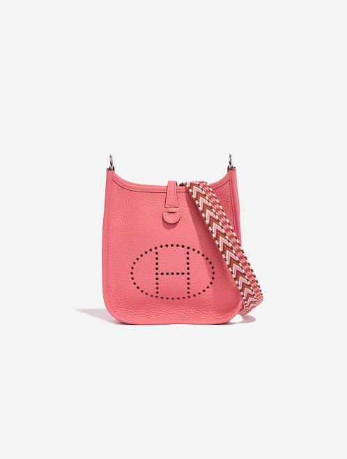 Hermès Evelyne 16 RoseAzalee Front  | Sell your designer bag on Saclab.com