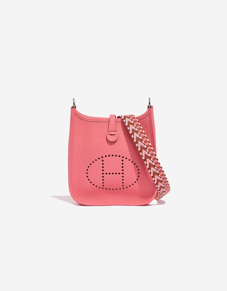 Hermès Evelyne 16 RoseAzalee Front  | Sell your designer bag on Saclab.com