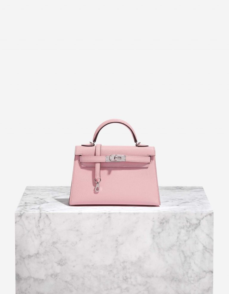 Hermès Kelly Mini RoseSakura Front  | Sell your designer bag on Saclab.com