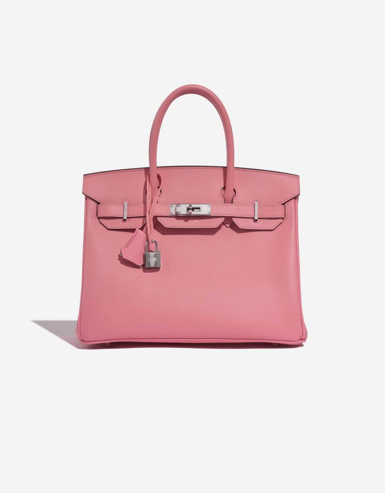 Hermès Birkin 30 RoseConfetti Front  | Sell your designer bag on Saclab.com