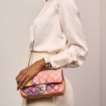 Chanel Timeless MiniRectangular Multi-colour Sizes Worn| Sell your designer bag on Saclab.com
