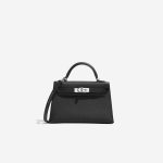 Hermès Kelly Mini Black Front  | Sell your designer bag on Saclab.com