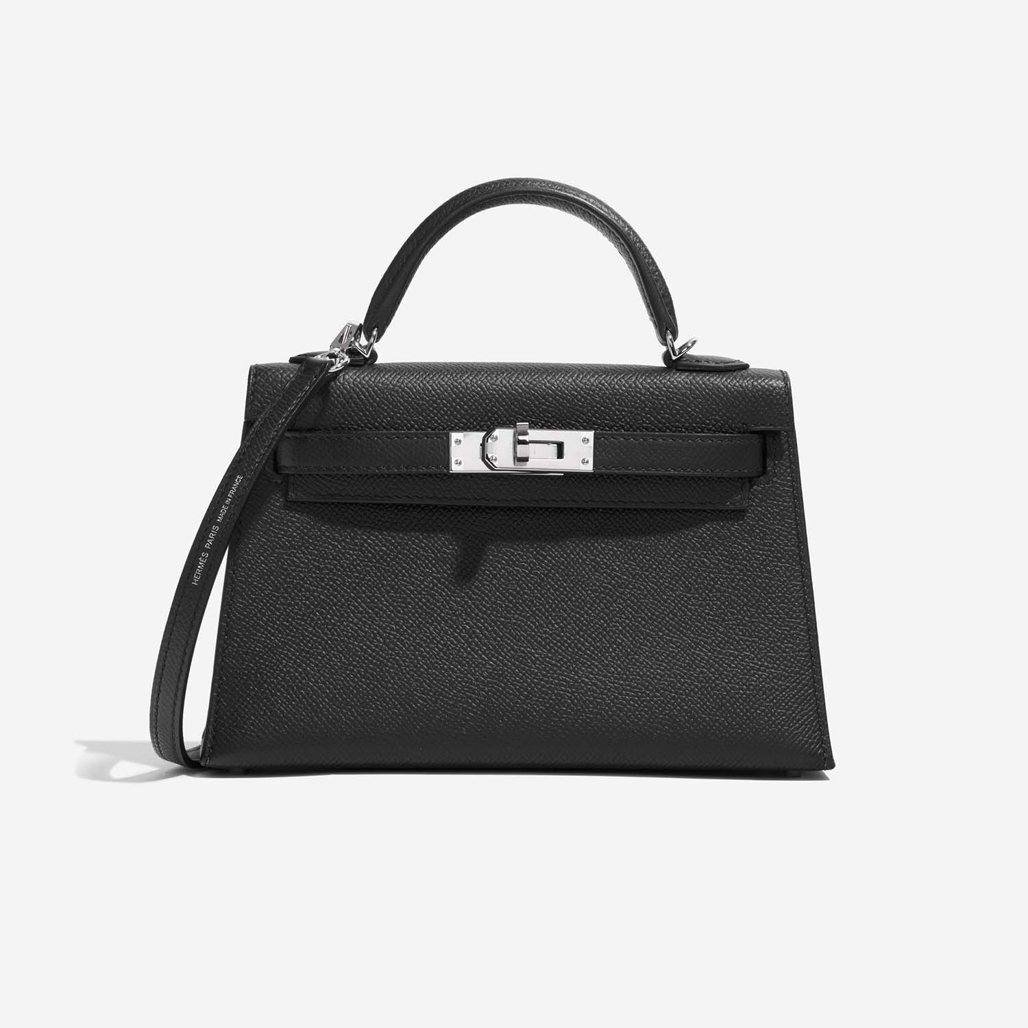 Hermès Kelly Mini Black Front | Verkaufen Sie Ihre Designer-Tasche auf Saclab.com