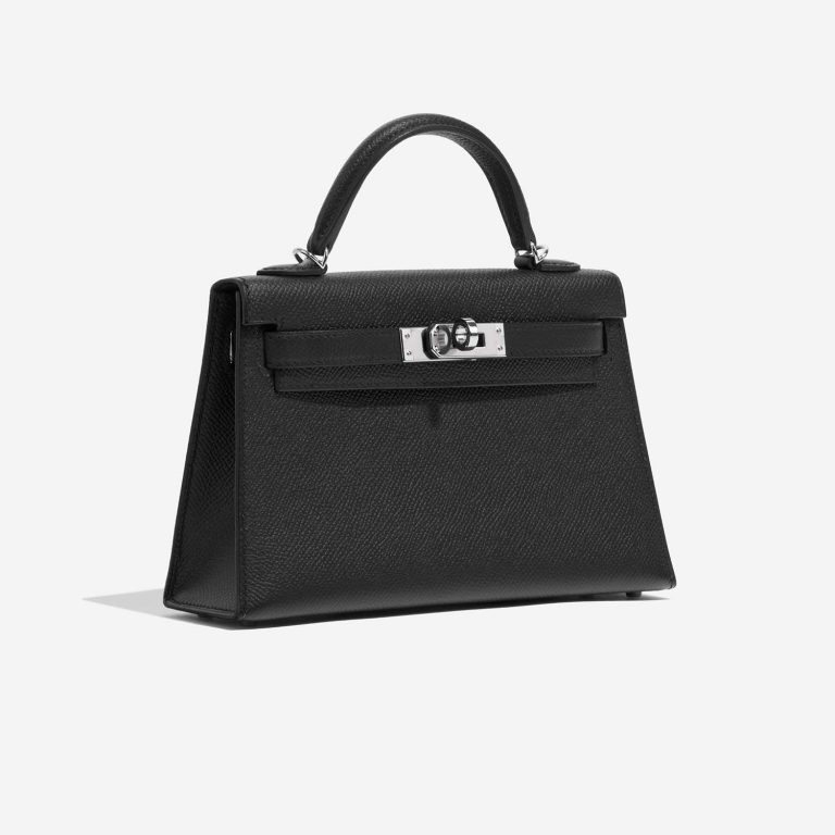 Hermès Kelly Mini Black Side Front  | Sell your designer bag on Saclab.com