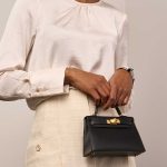 Hermès Kelly Mini Black Sizes Worn | Sell your designer bag on Saclab.com