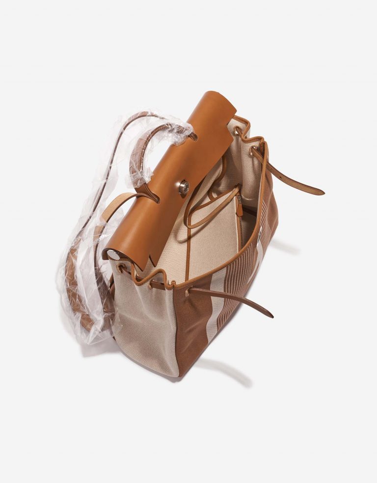 Hermès Herbag 39 Fauve-Ecru-Beige Inside | Vendez votre sac de créateur sur Saclab.com