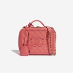 Chanel Vanity Medium Pink Front | Verkaufen Sie Ihre Designer-Tasche auf Saclab.com