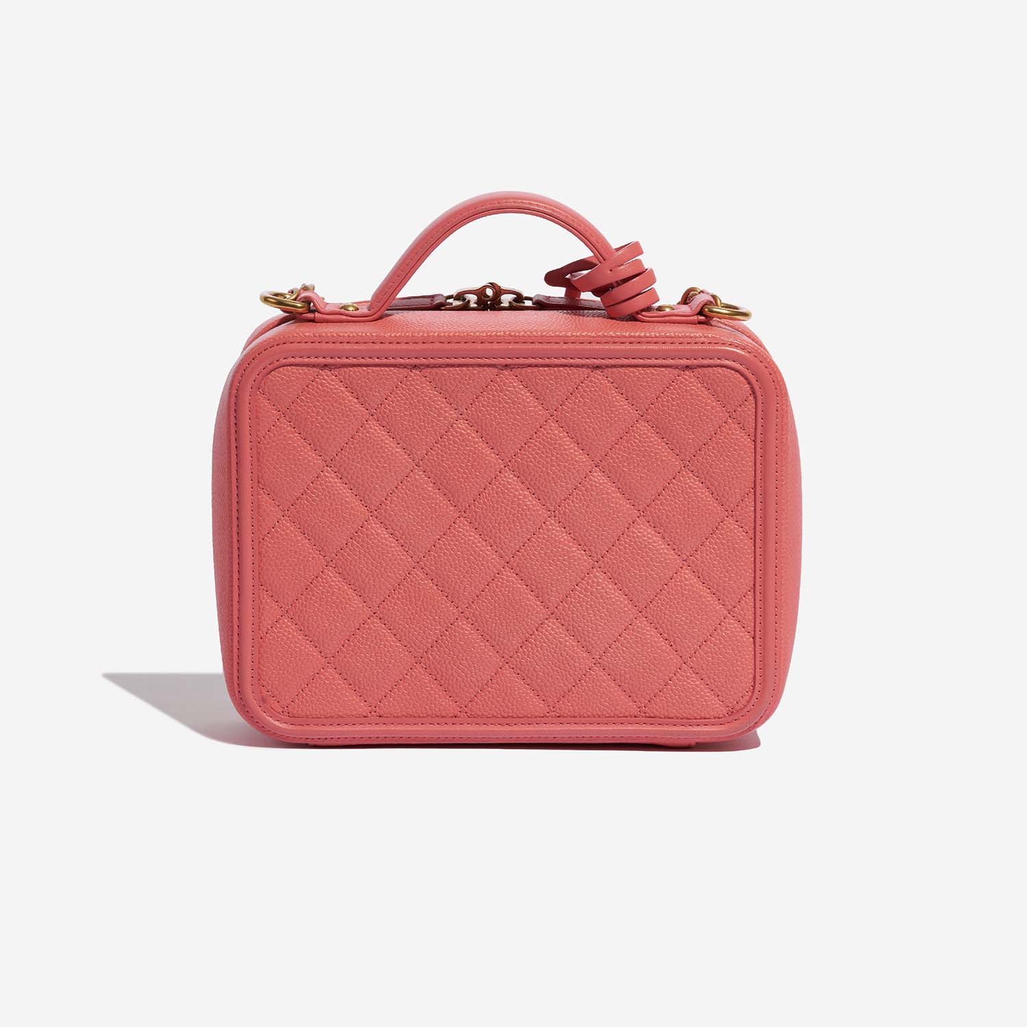 Chanel Vanity Medium Pink Back  | Sell your designer bag on Saclab.com