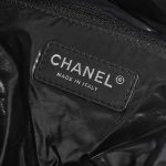 Chanel Backpack Blue-Black Logo  | Sell your designer bag on Saclab.com