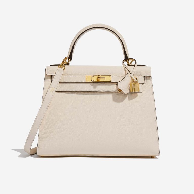 Hermès Kelly 28 Nata Front  | Sell your designer bag on Saclab.com