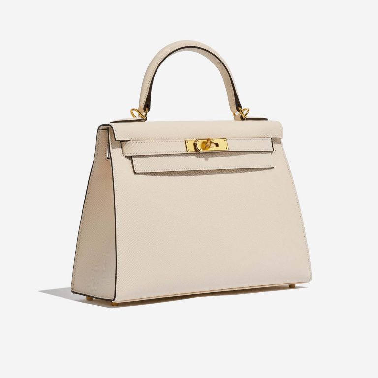 Hermès Kelly 28 Nata Side Front  | Sell your designer bag on Saclab.com