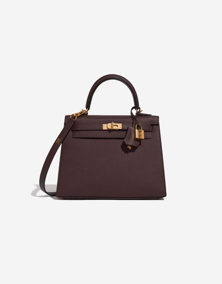 Hermès Kelly 25 RougeSellier Front | Verkaufen Sie Ihre Designertasche auf Saclab.com