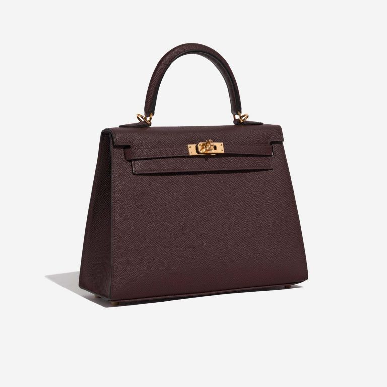 Hermès Kelly 25 RougeSellier Side Front  | Sell your designer bag on Saclab.com