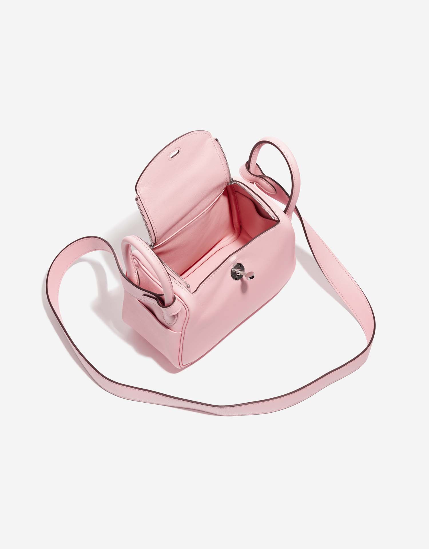Hermès Lindy 20Mini RoseSakura Inside  | Sell your designer bag on Saclab.com