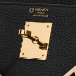 Hermès Kelly 28 Black-Trench Logo  | Sell your designer bag on Saclab.com