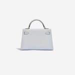 Hermès Kelly Mini BleuBrume Back  | Sell your designer bag on Saclab.com