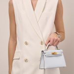 Hermès Kelly Mini BleuBrume Sizes Worn | Sell your designer bag on Saclab.com