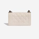Chanel Boy OldMedium Beige Back  | Sell your designer bag on Saclab.com
