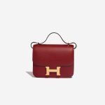 Hermès Constance 18 RougeGrenat Front  | Sell your designer bag on Saclab.com