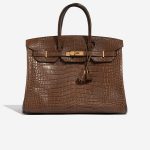 Hermès Birkin 35 MarronDInde Front | Verkaufen Sie Ihre Designertasche auf Saclab.com