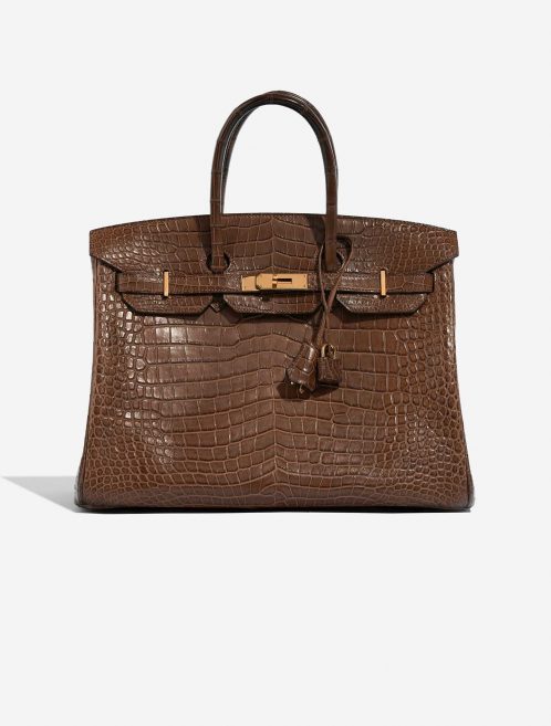 Hermès Birkin 35 MarronDInde Front  | Sell your designer bag on Saclab.com
