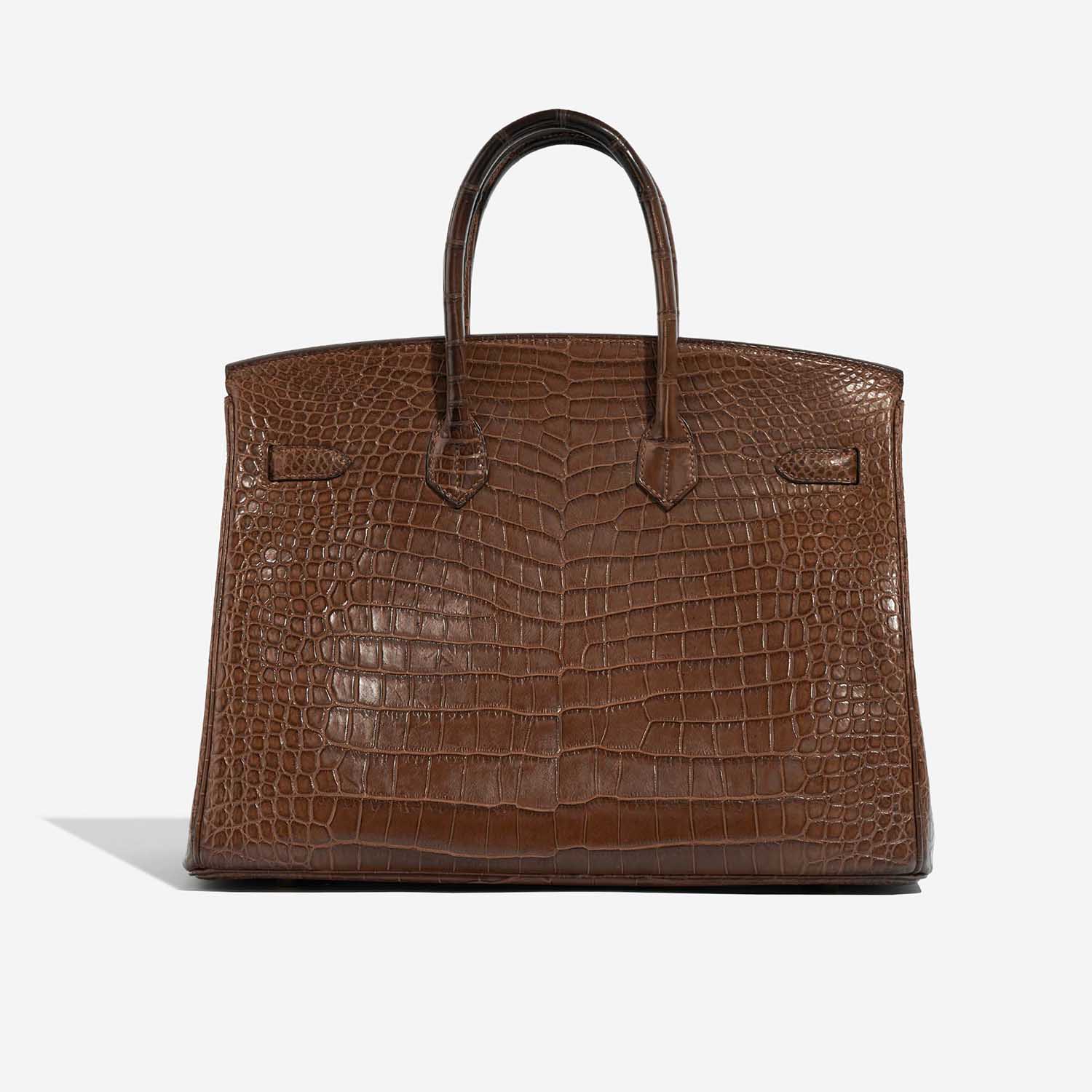 Hermès Birkin 35 MarronDInde Back  | Sell your designer bag on Saclab.com