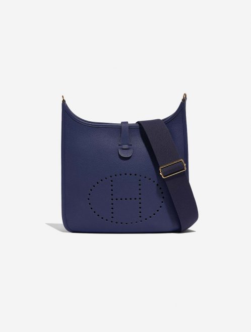 Hermès Evelyne 29 BleuSapphire Front  | Sell your designer bag on Saclab.com