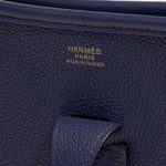 Hermès Evelyne 29 BleuSapphire Logo  | Sell your designer bag on Saclab.com
