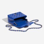 Chanel Timeless MiniSquare ElectriqueBlue Inside  | Sell your designer bag on Saclab.com