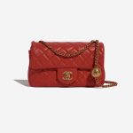 Chanel Timeless MiniRectangular Coral Front  | Sell your designer bag on Saclab.com