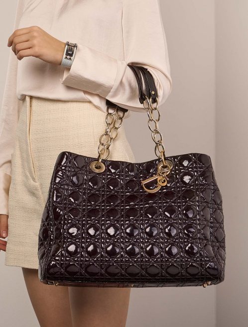 Dior Shopper DarkBurgundy Sizes Worn | Sell your designer bag on Saclab.com