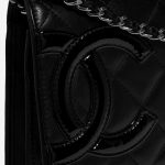 Chanel WOC Black Closing System  | Sell your designer bag on Saclab.com