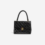 Chanel Timeless MiniSquare Black Front  | Sell your designer bag on Saclab.com