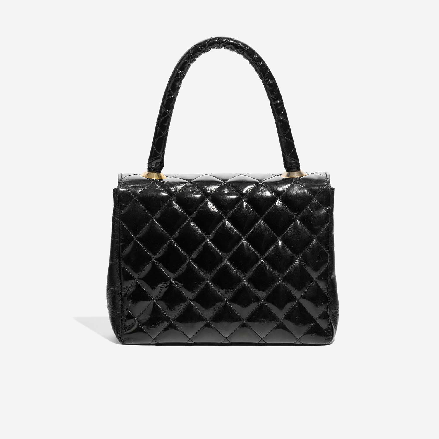 Chanel Timeless MiniSquare Black Back  | Sell your designer bag on Saclab.com