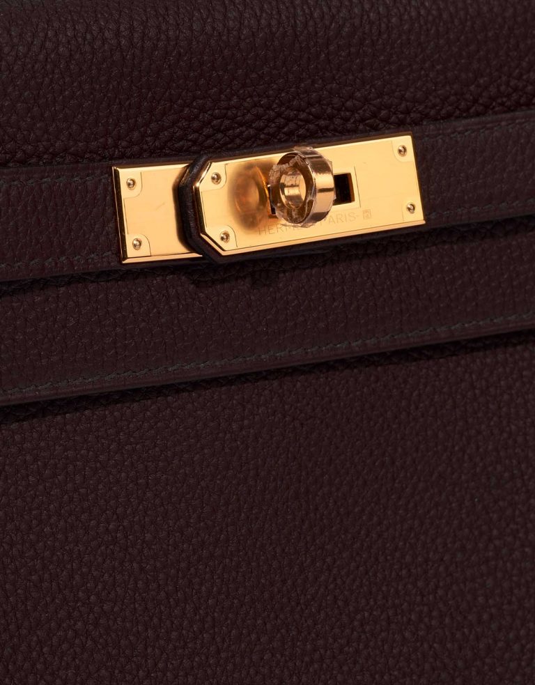 Hermès Kelly 28 RougeSellier Closing System  | Sell your designer bag on Saclab.com