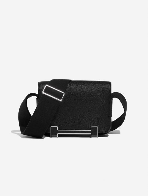 Hermès Geta oneSize Black Front  | Sell your designer bag on Saclab.com